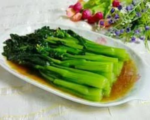 V1.蚝油菜心Choy Sum in Oyster Sauce